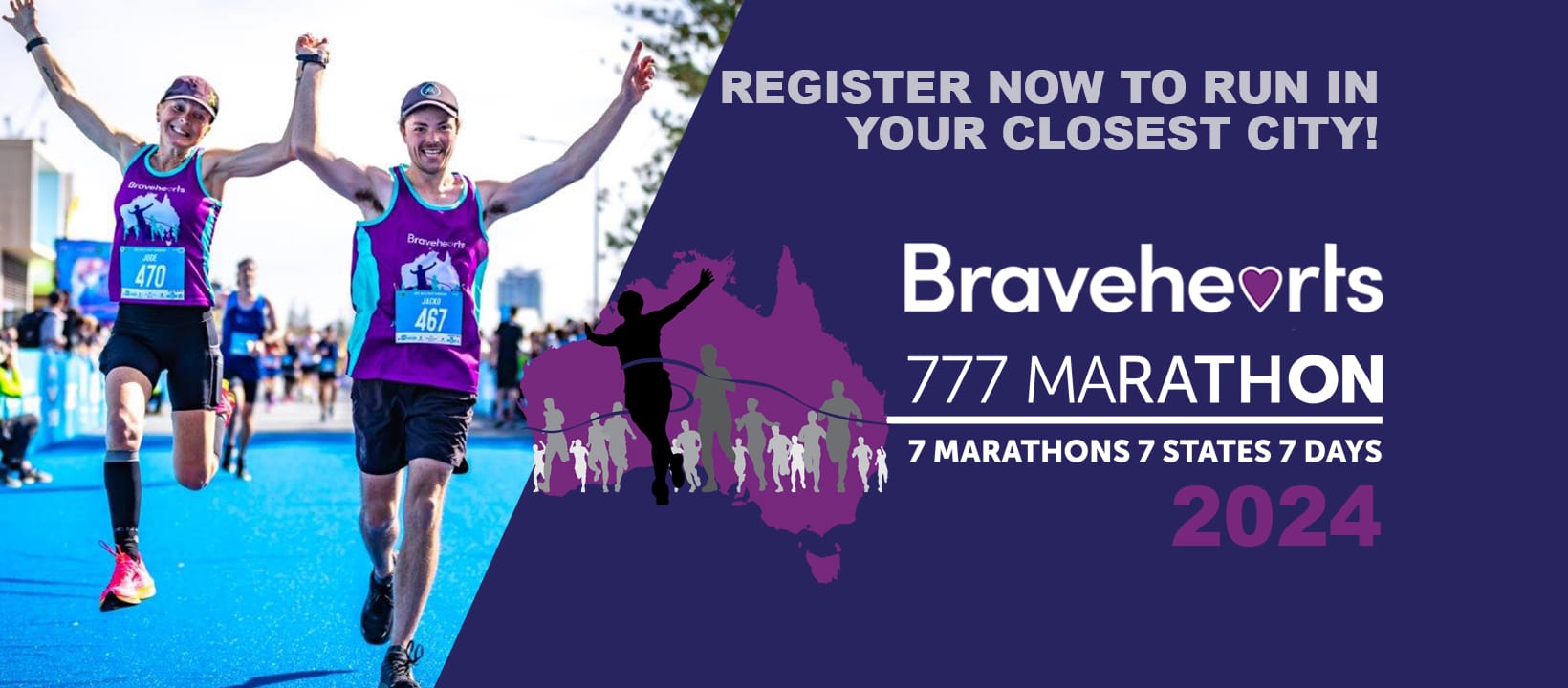 Bravehearts 777 Marathon: Gold Coast