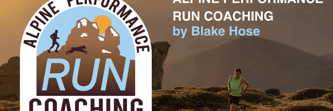 Alpine Performance Run Coaching by Blake Hose