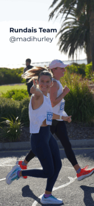 Madi Hurley running victor harbour