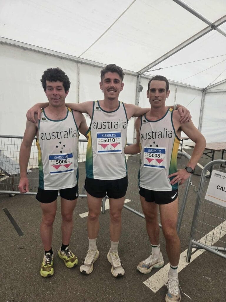 Left to Right: Michael Kernahan, Nathan Pearce and Fraser Darcy