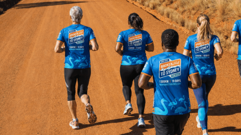 Broken Hill To Sydney Team Chase
